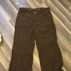 AE low rise corduroy pants